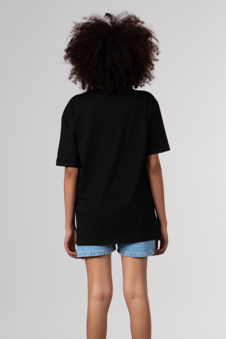 California yazı baskılı t-shirt-81663 Siyah