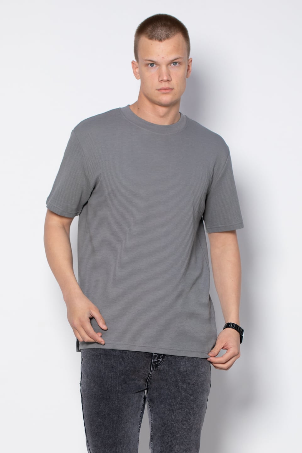 Cepli ottoman t-shirt-2305 A.Haki