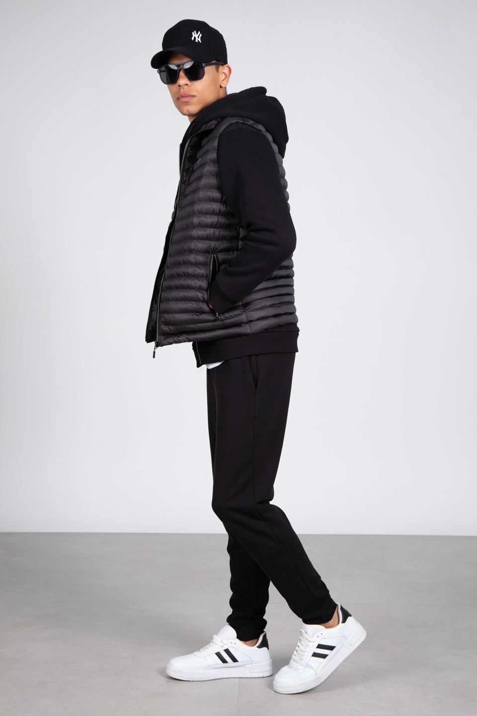 Cepli yelek-10130 Siyah