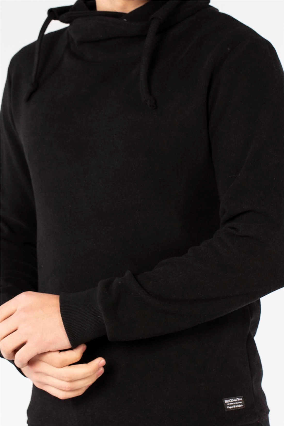 Degaje Yaka Sweatshirt-Siyah