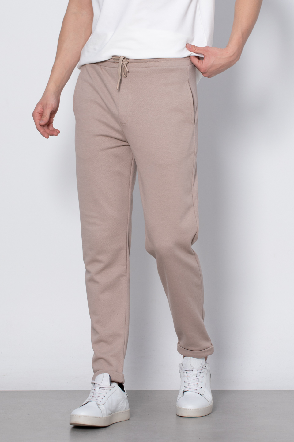 Double paça pantolon-9036 Kum Beji