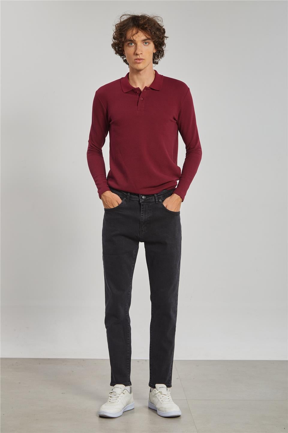 Erkek Carrot Fit Pantolon - Antrasit