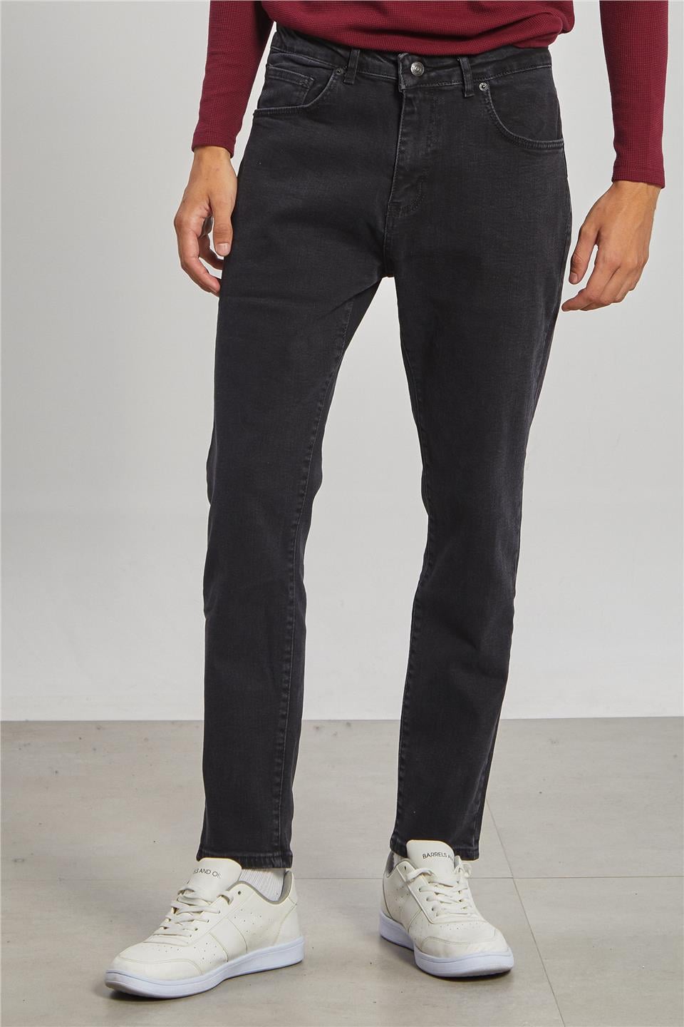 Erkek Carrot Fit Pantolon - Antrasit