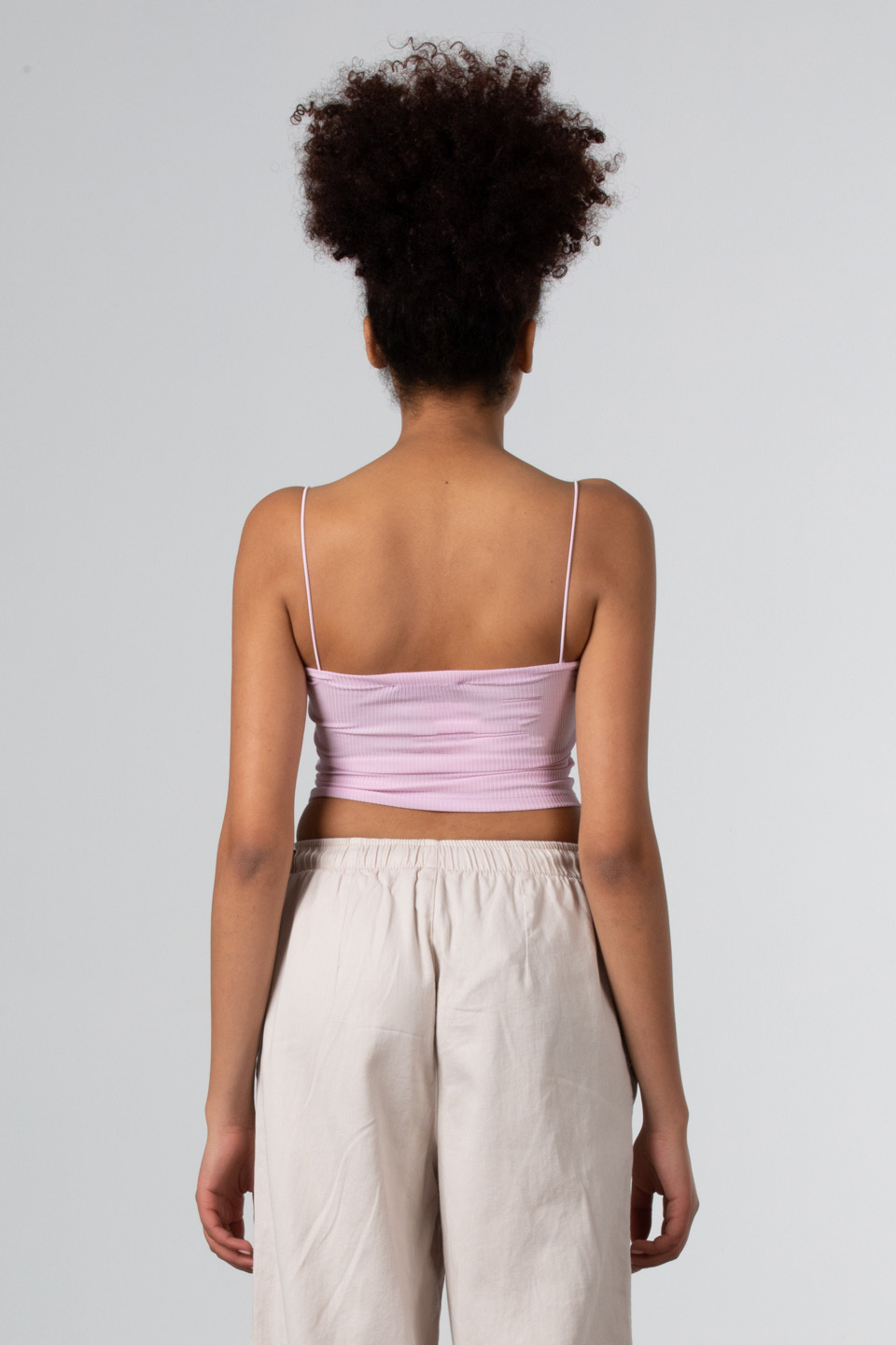 İp askılı crop body-S0011147 Lila