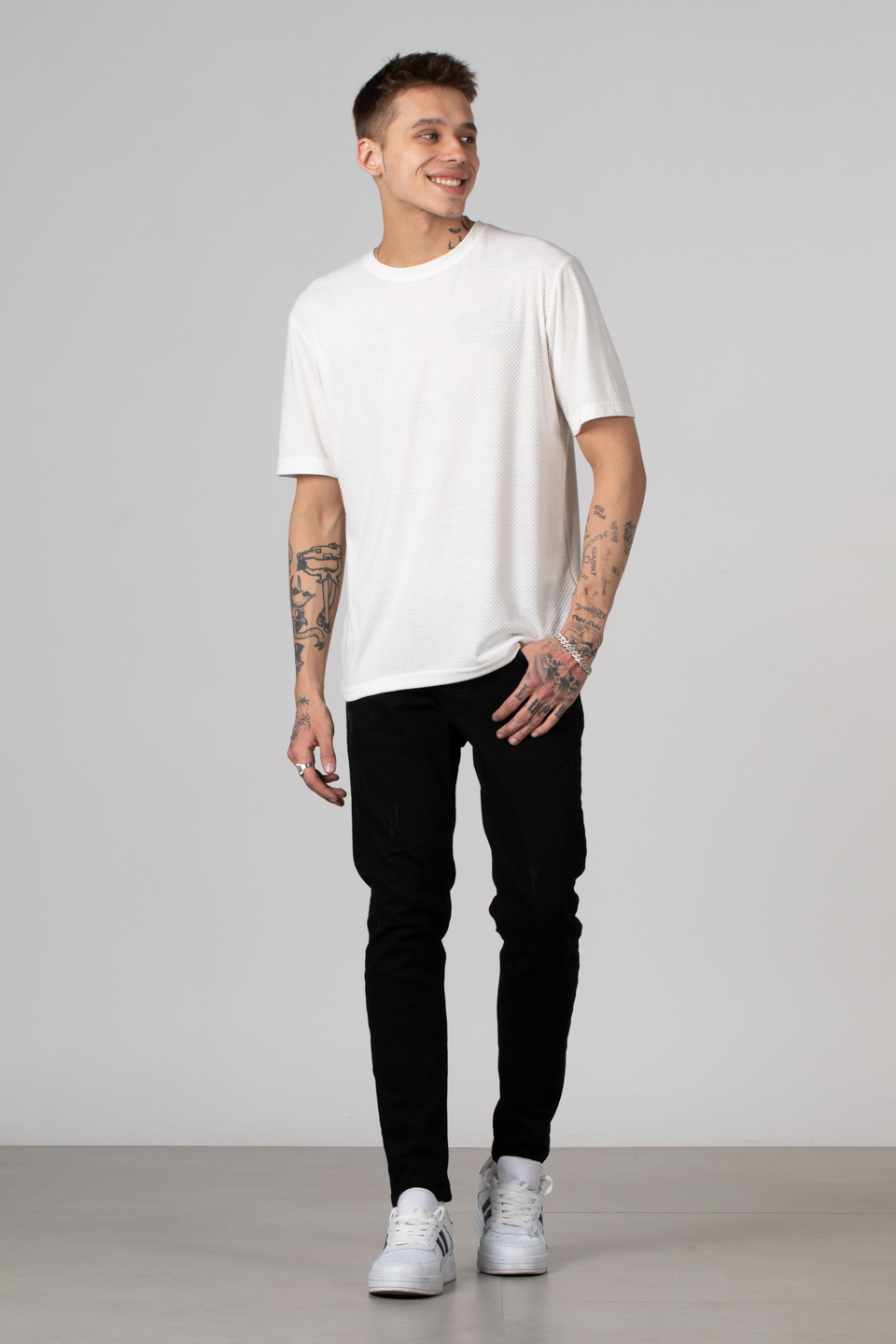 Jakar t-shirt-235 Beyaz