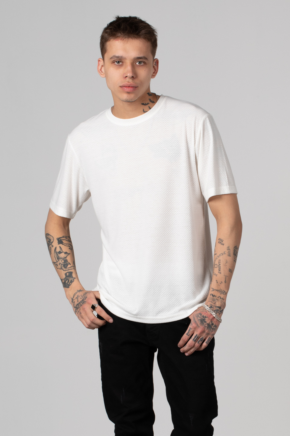 Jakar t-shirt-235 Beyaz
