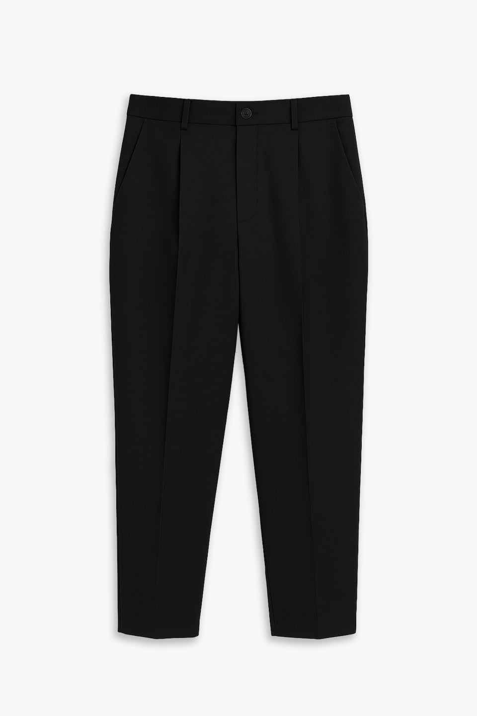 Kadın Havuç Kumaş Pantolon - Siyah