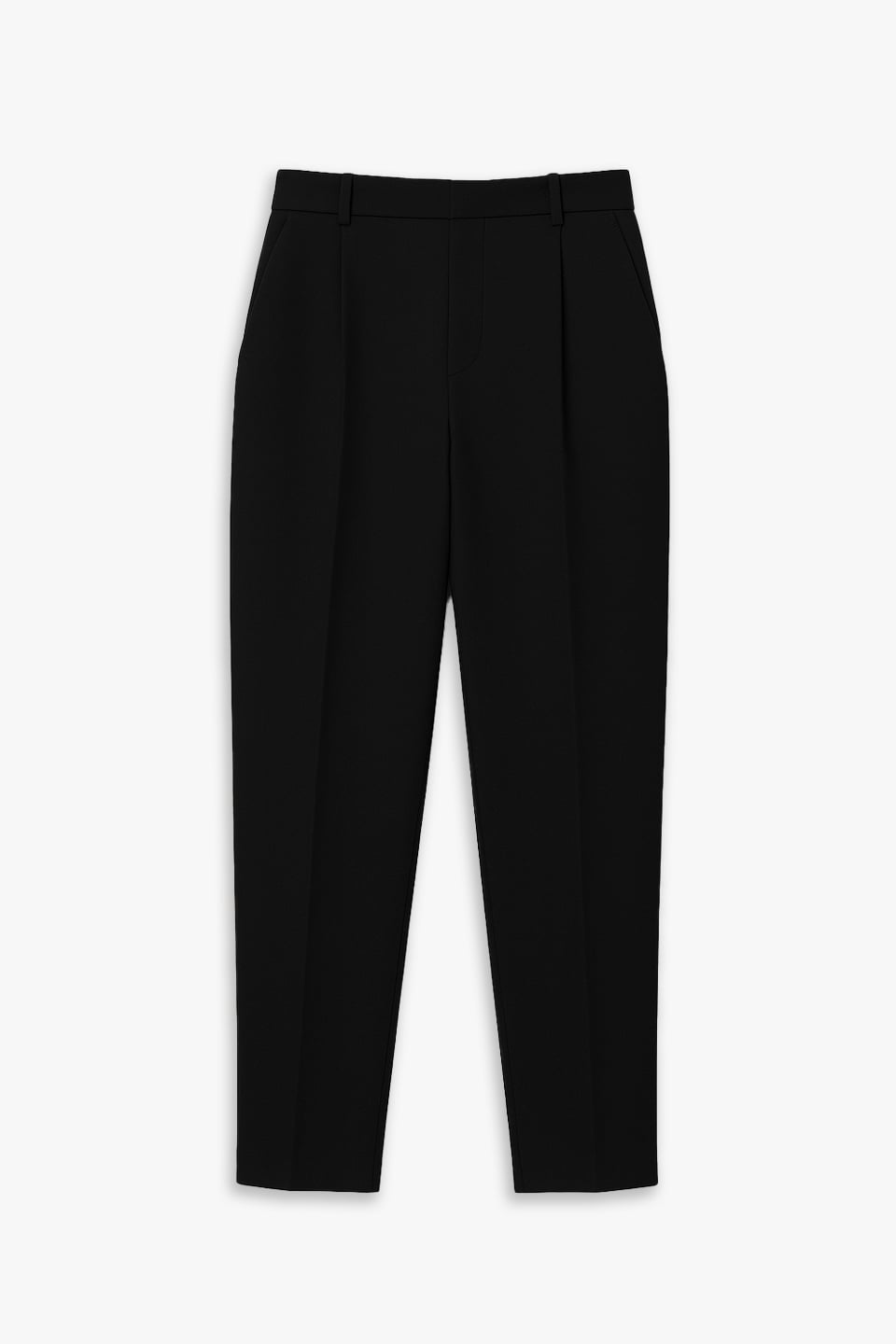 Kadın Havuç Kumaş Pantolon - Siyah