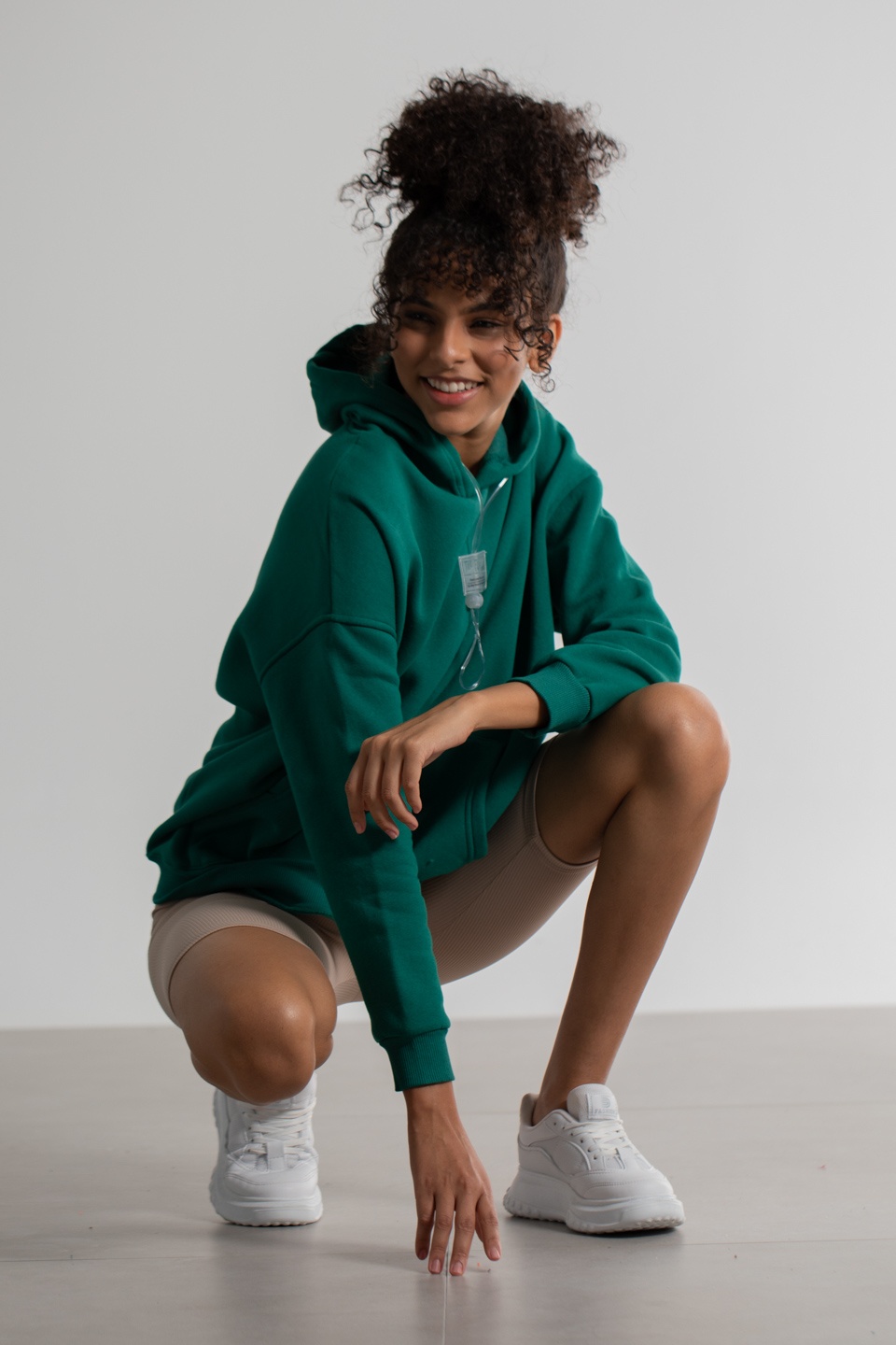 Kapüşonlu Kanguru Cep Sweatshirt - Benetton