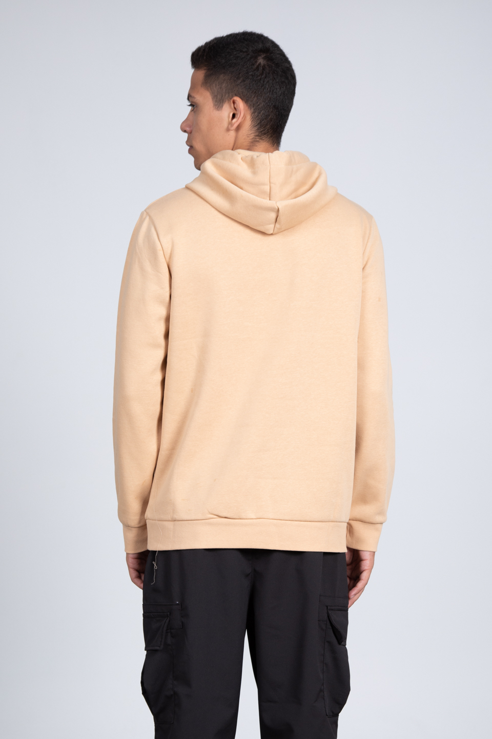 Kapüşonlu sweatshirt-5490 Kum