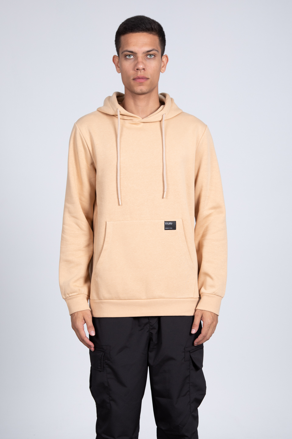 Kapüşonlu sweatshirt-5490 Kum