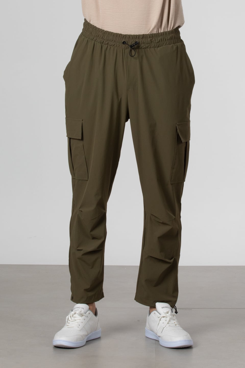 Kargo cep paraşüt pantolon-9041 Haki