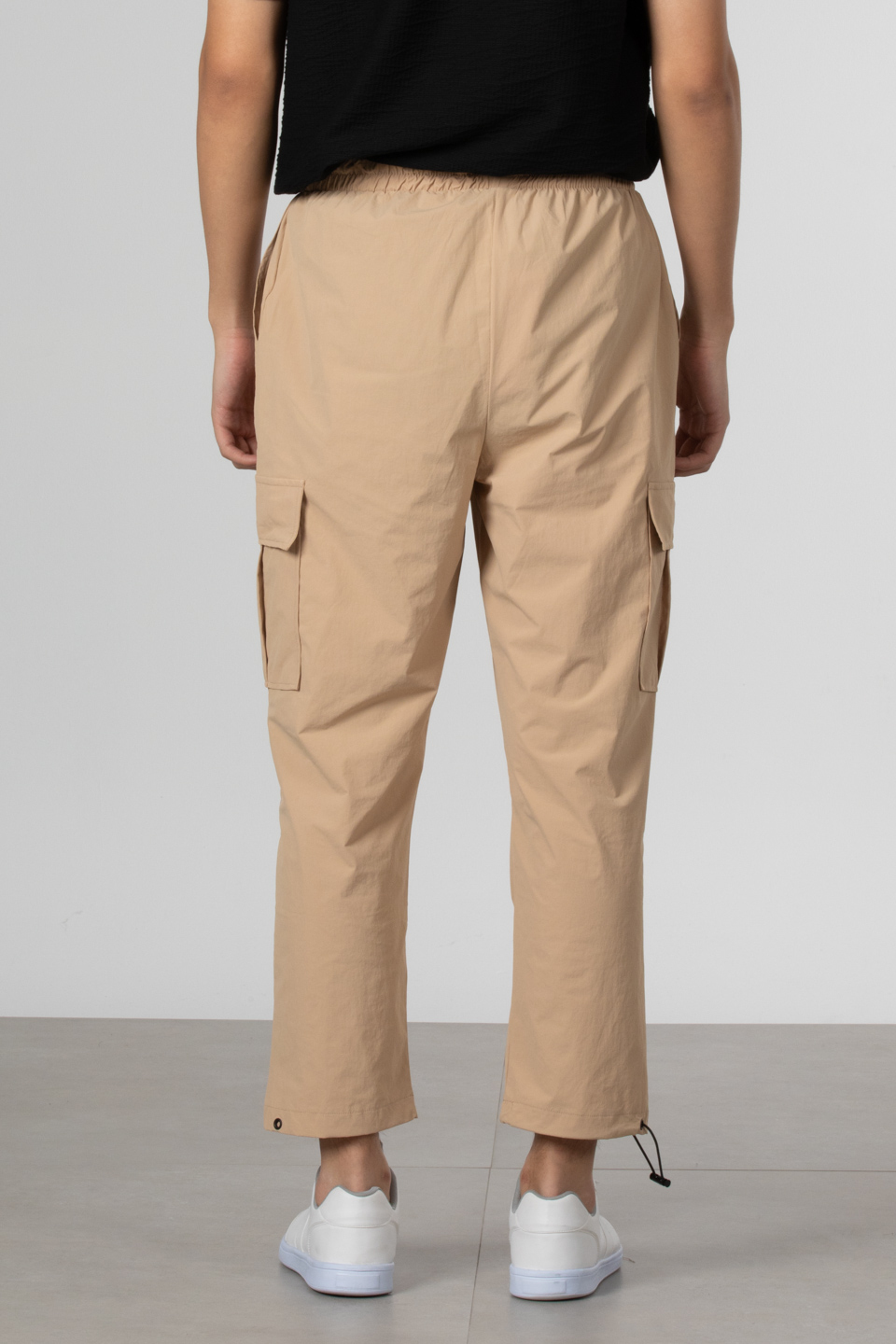 Kargo cep paraşüt pantolon-9041 Vizon