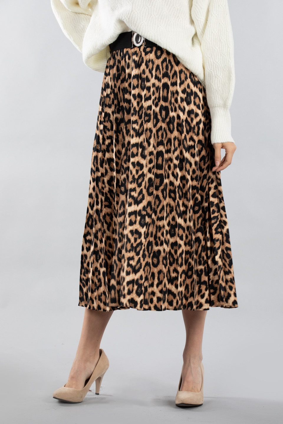 Kemerli piliseli uzun etek-1341 Leopar
