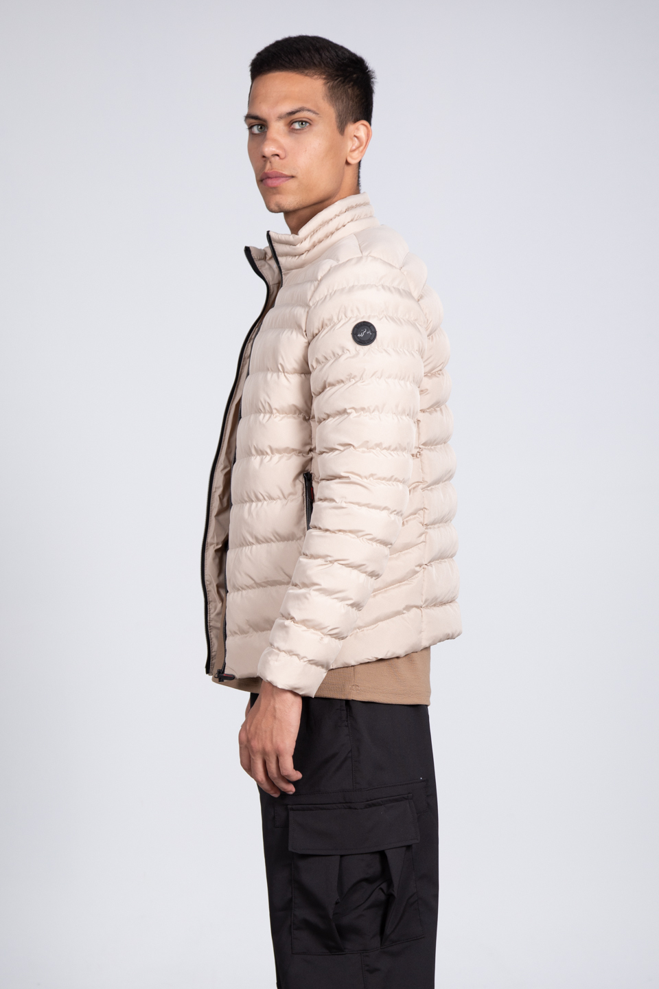 Kolu armalı cepli mont-10070 Taş