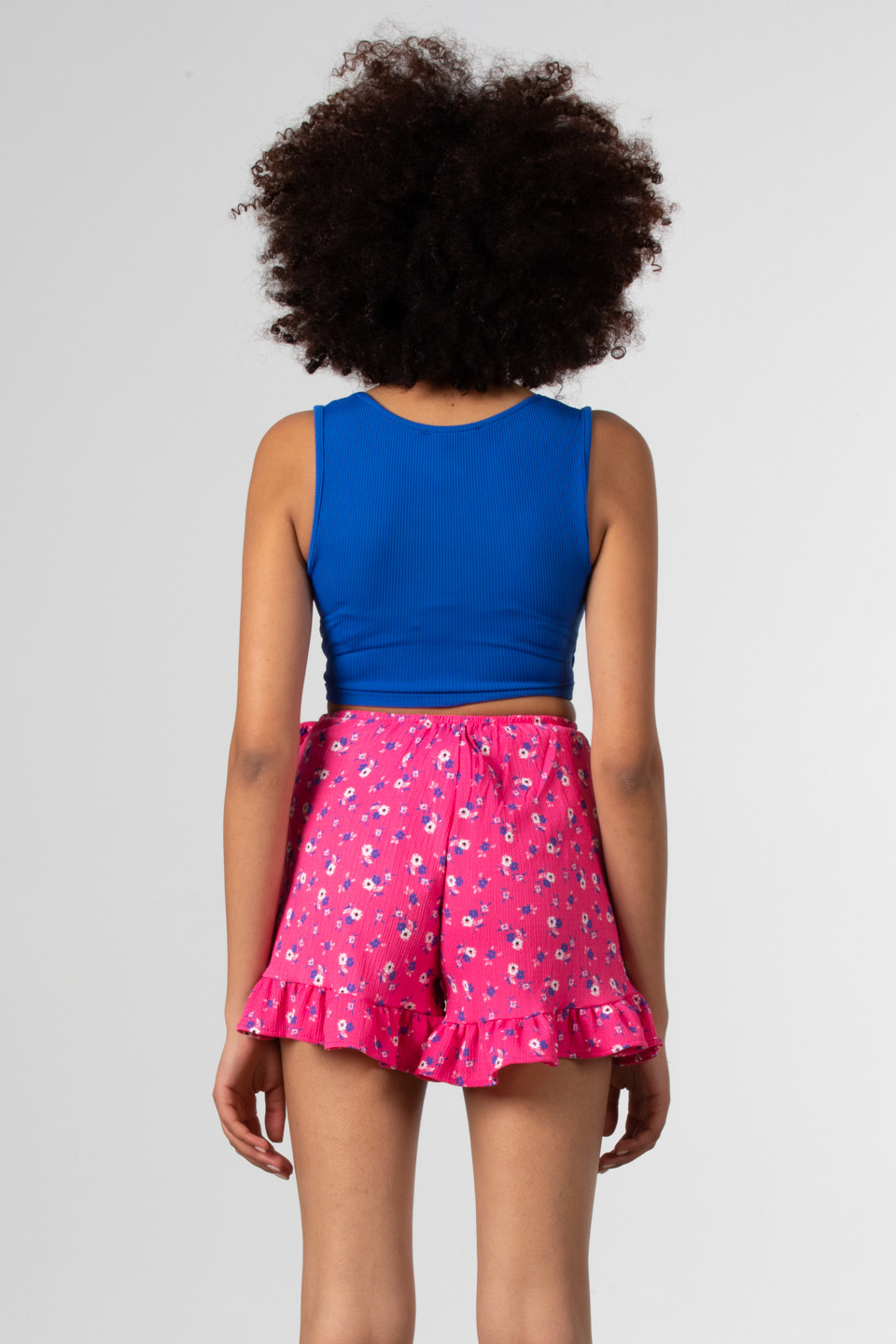 Kruvaze yaka crop body-81661 Saks