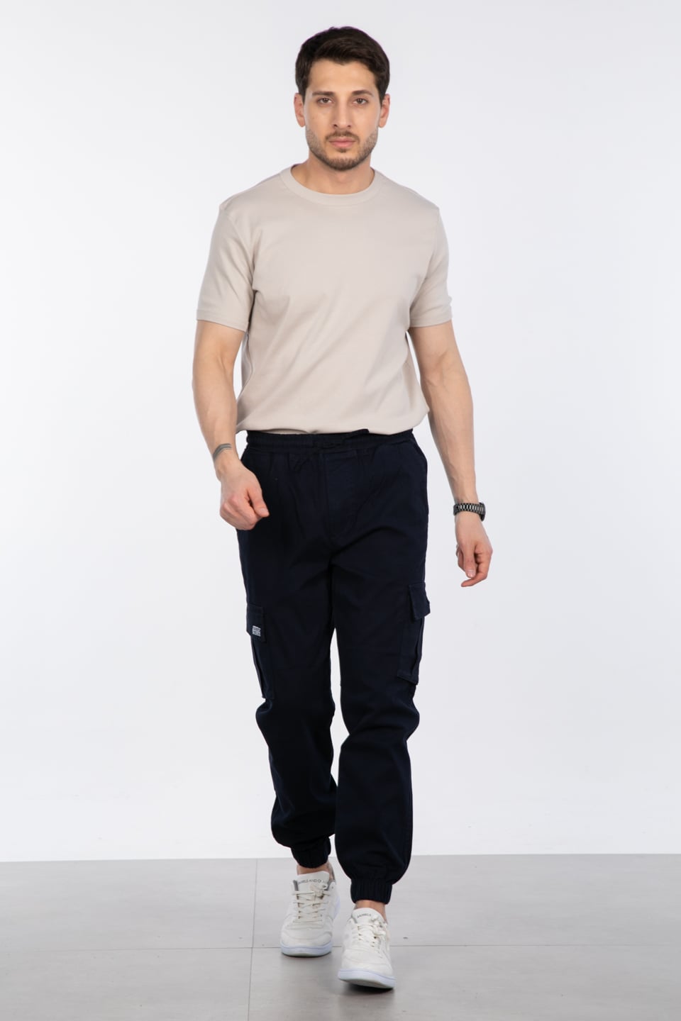 LIDYANA Kargo cep pantolon-4008 Lacivert