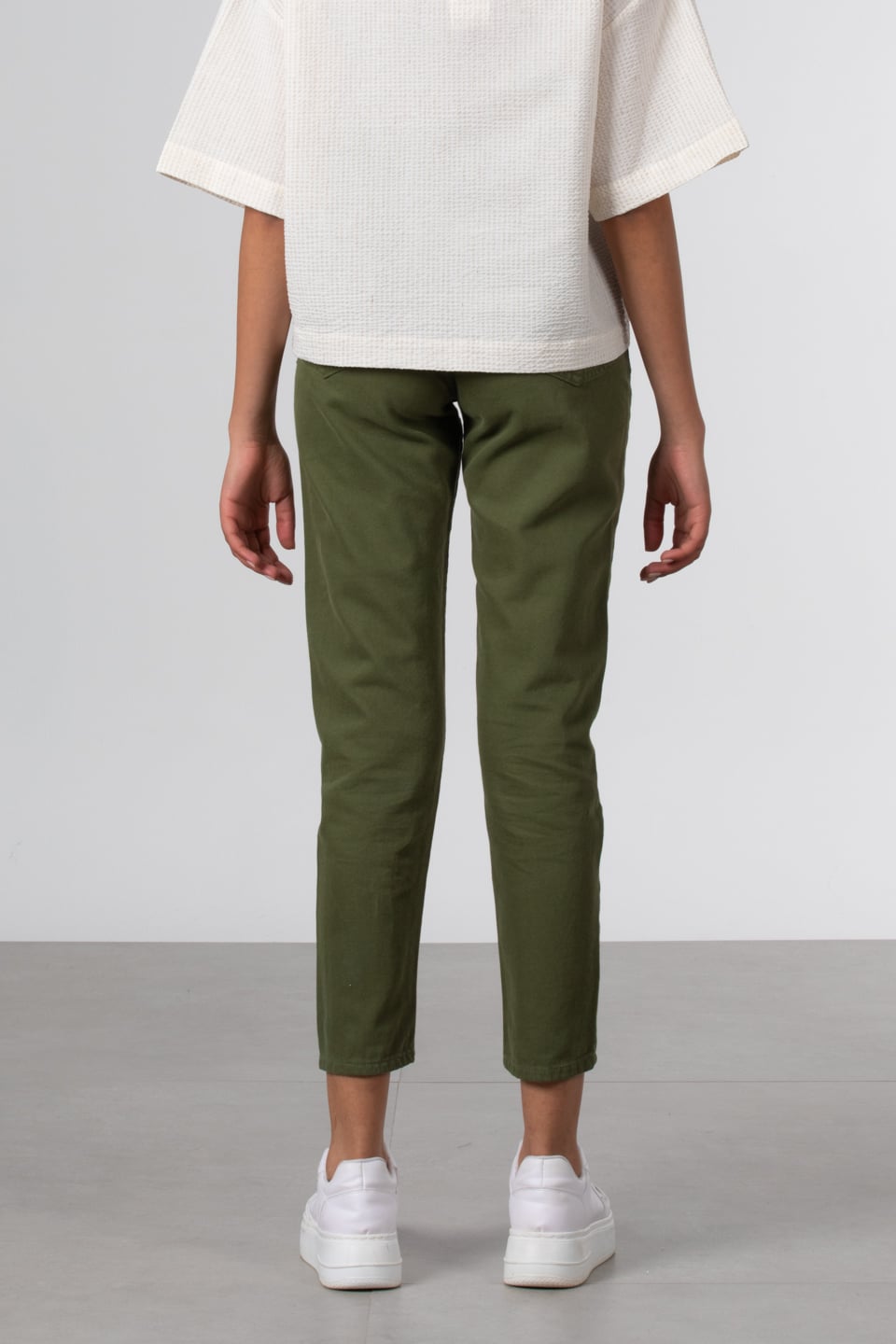 Mom pantolon-1014 Haki