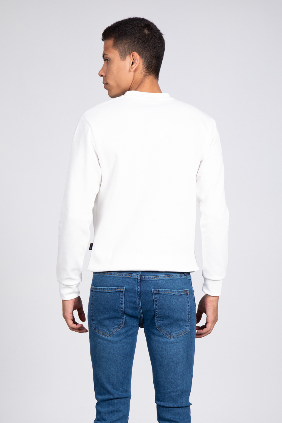 Oversize latin pike sweatshirt-010 Ekru