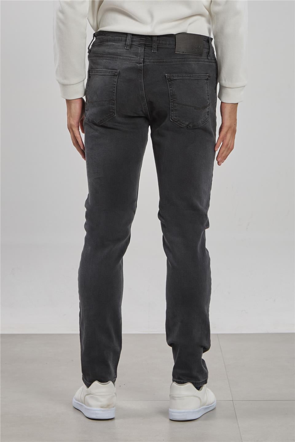 PABLO-Regular fit pantolon-5141 Antrasit