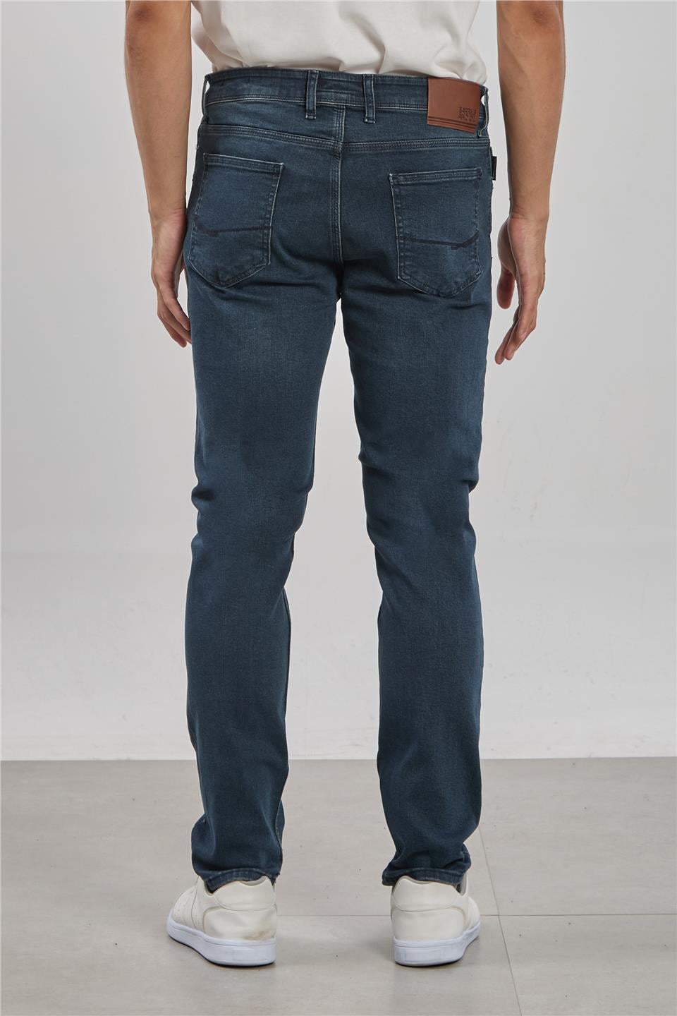 PABLO-Regular fit pantolon-5141 Kahve