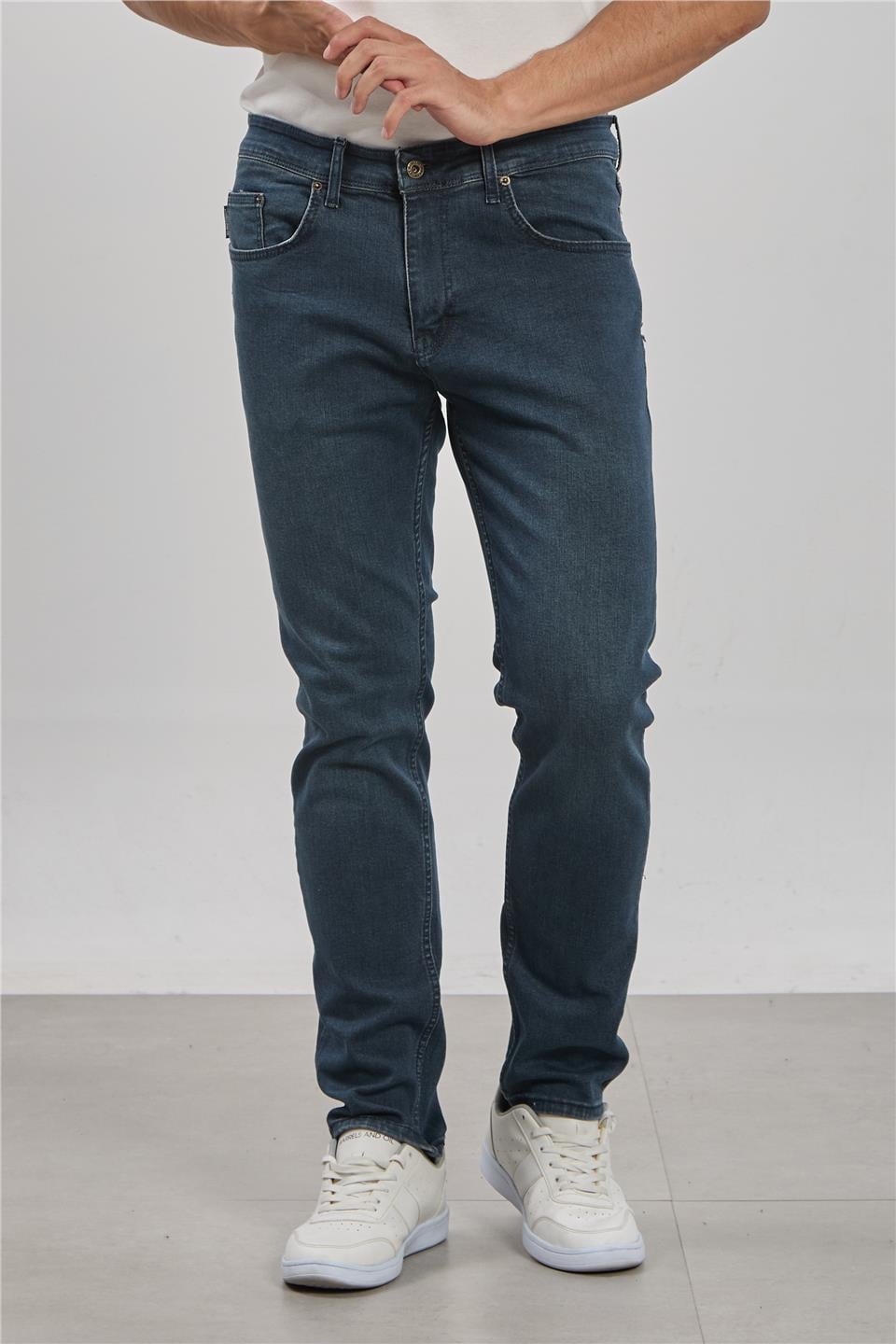 PABLO-Regular fit pantolon-5141 Kahve