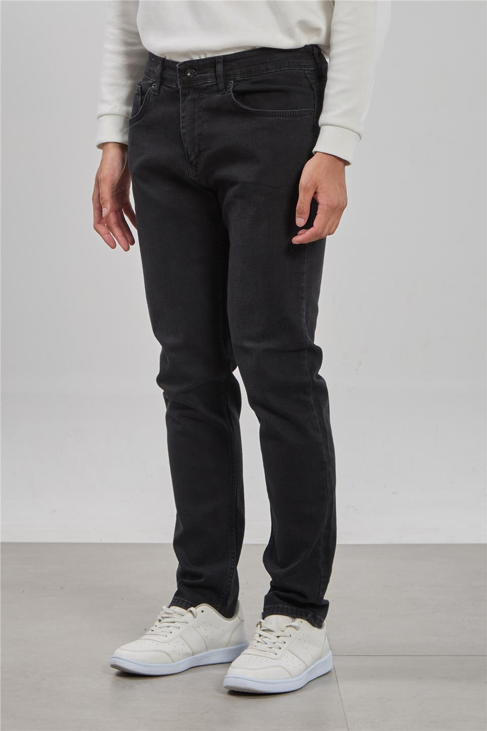 PABLO-Regular fit pantolon-5141 Siyah