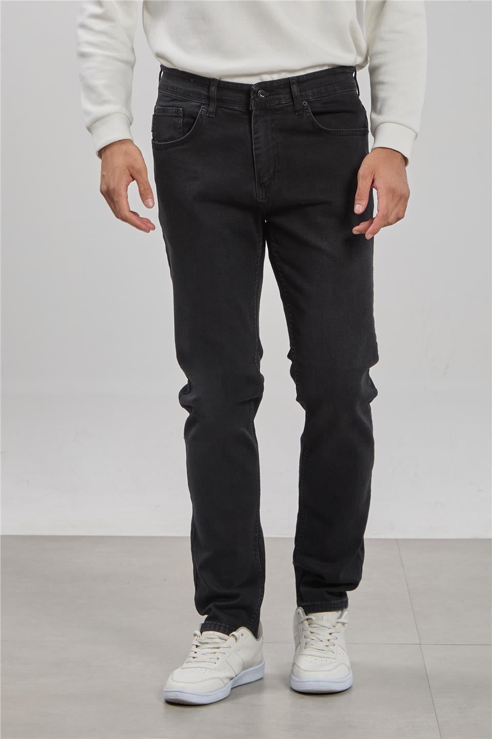 PABLO-Regular fit pantolon-5141 Siyah