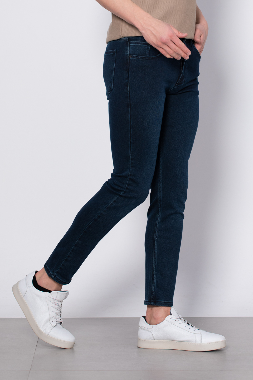 PAUL Slim fit pantolon-2220 Haki