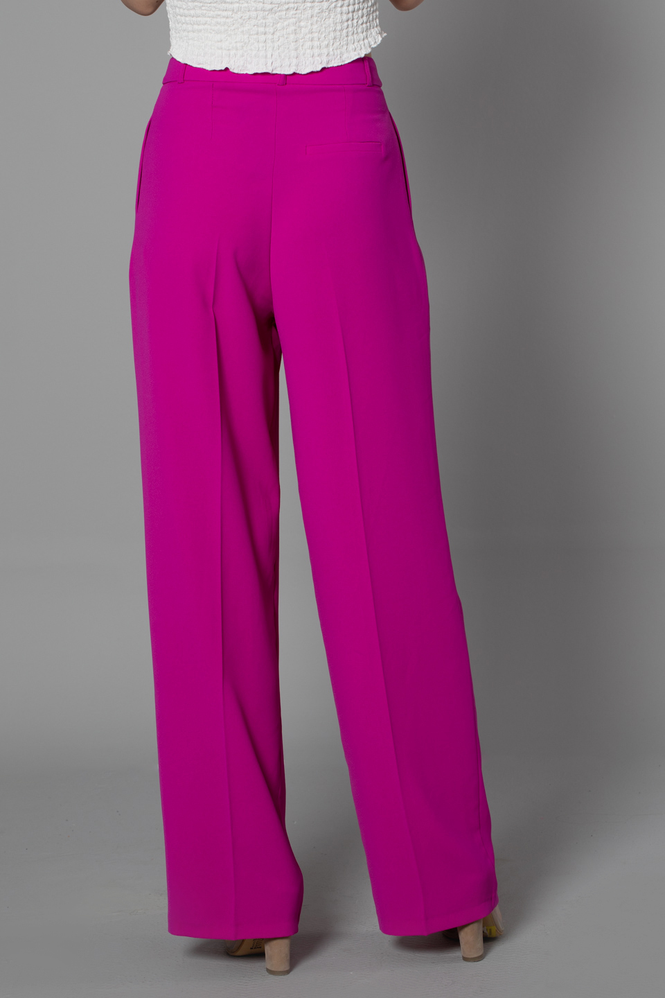 Plazzo pantolon-3715 Fuşya