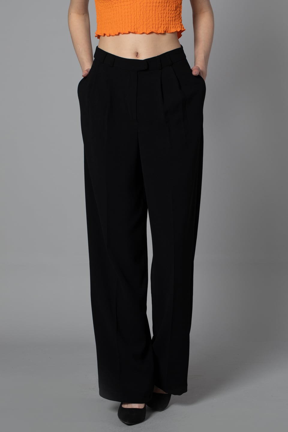 Plazzo pantolon-3715 Siyah