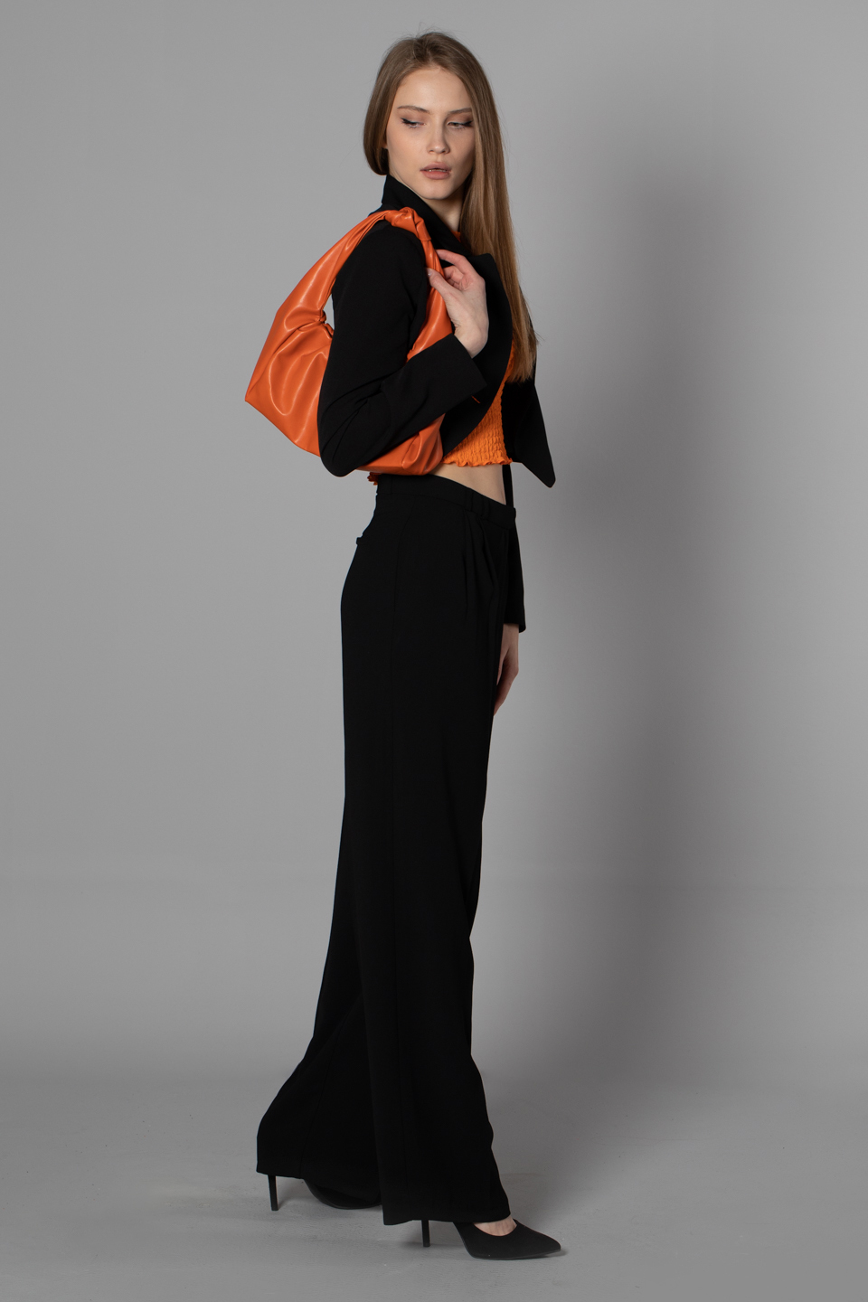 Plazzo pantolon-3715 Siyah
