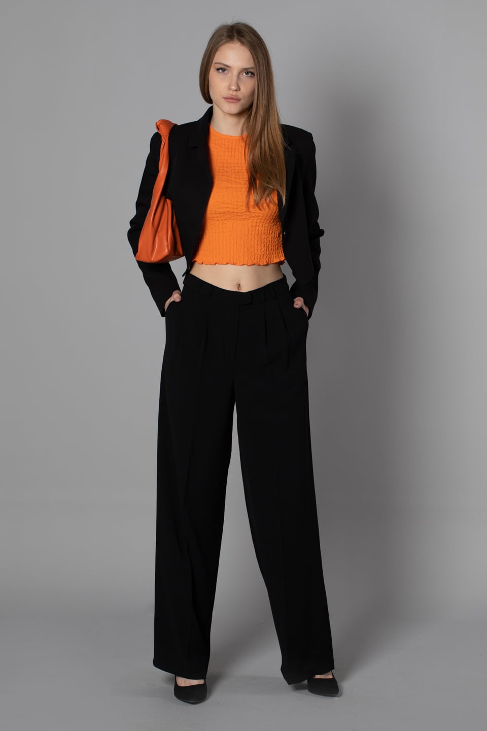 Plazzo pantolon-3715 Siyah