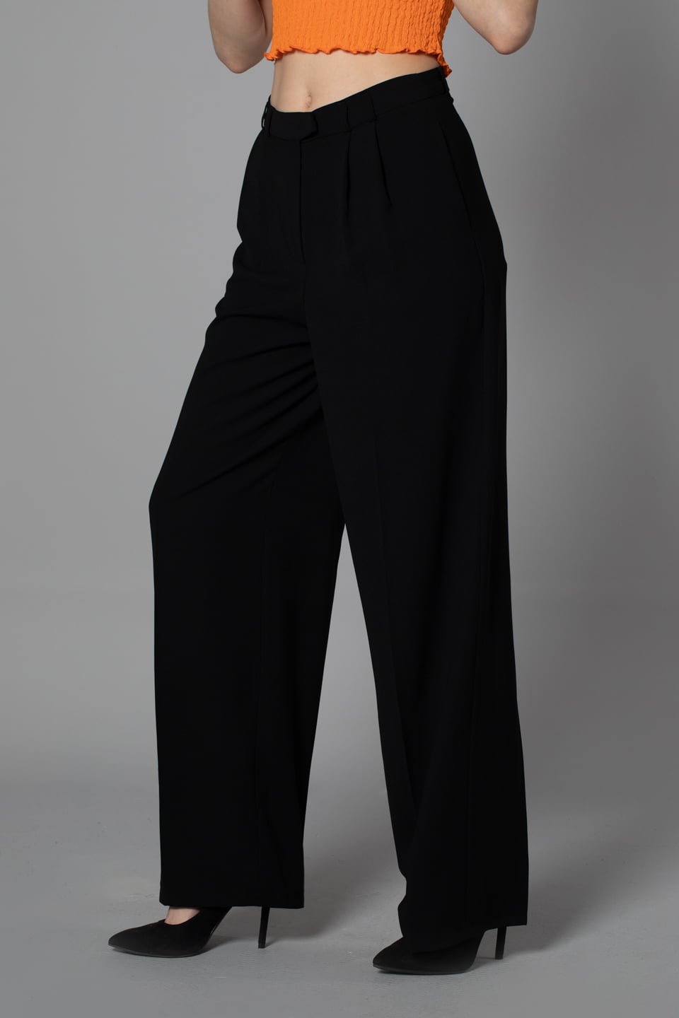 Plazzo pantolon-3715 Siyah