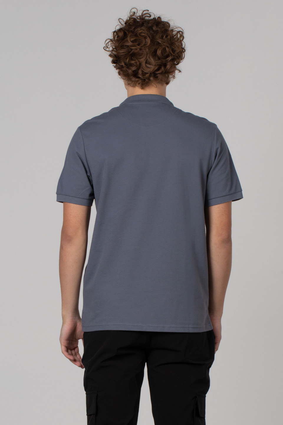 Regular fit polo pike t-shırt-2127 Antrasit