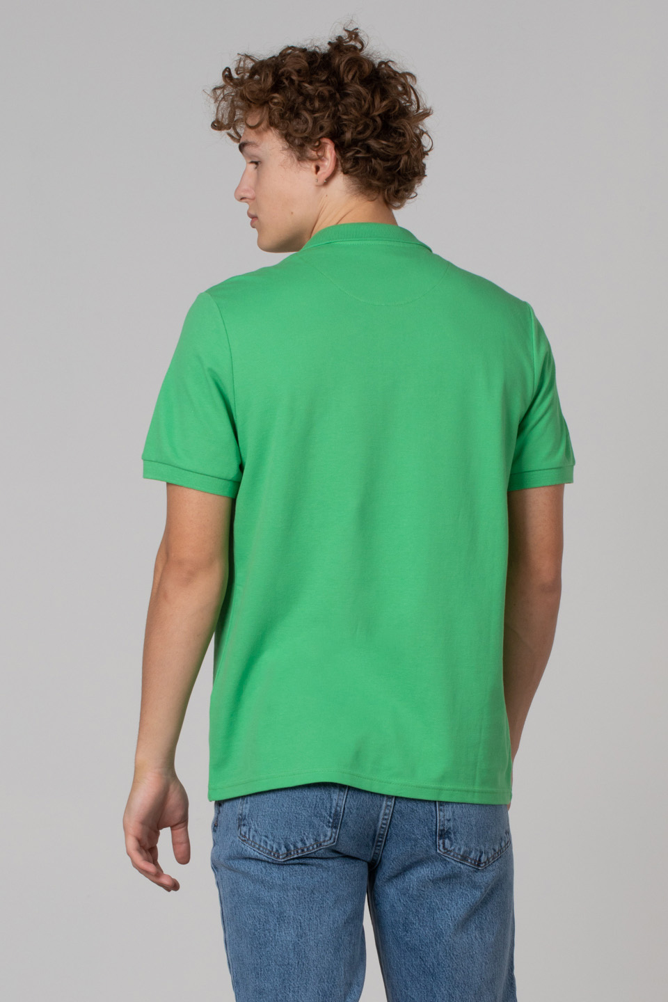 Regular fit polo pike t-shırt-2127 Çimen