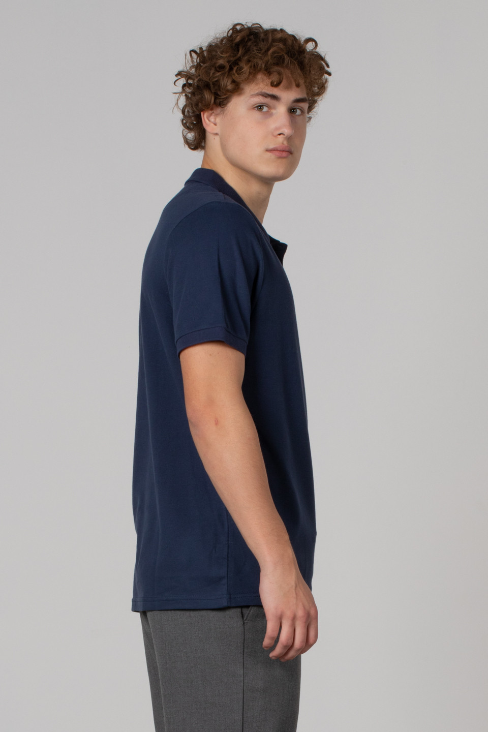 Regular fit polo pike t-shırt-2127 İndigo