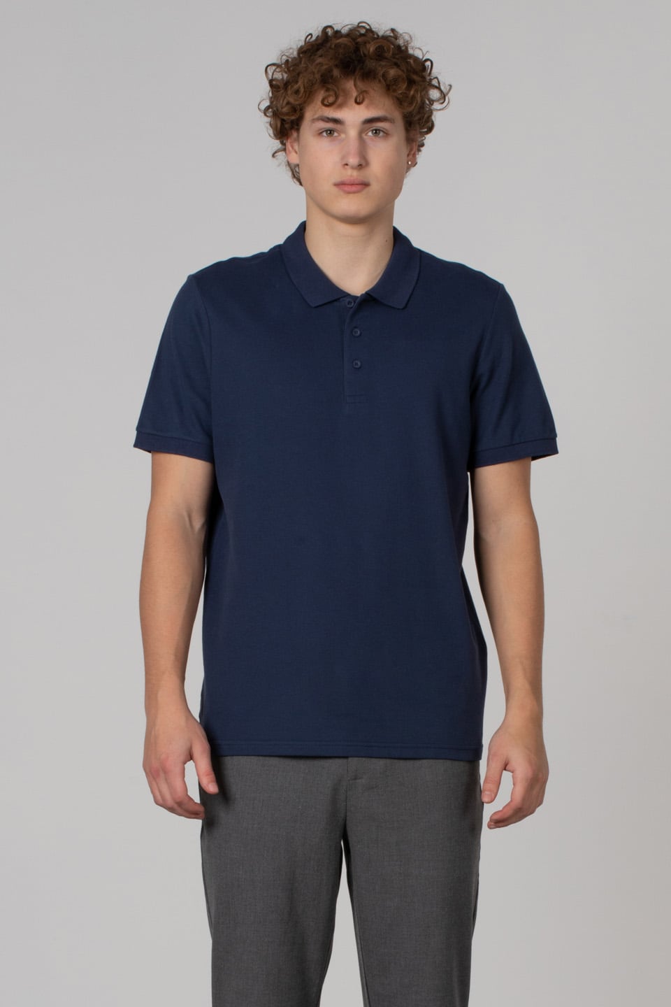 Regular fit polo pike t-shırt-2127 İndigo