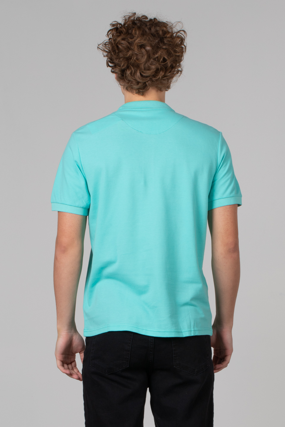 Regular fit polo pike t-shırt-2127 Mentol