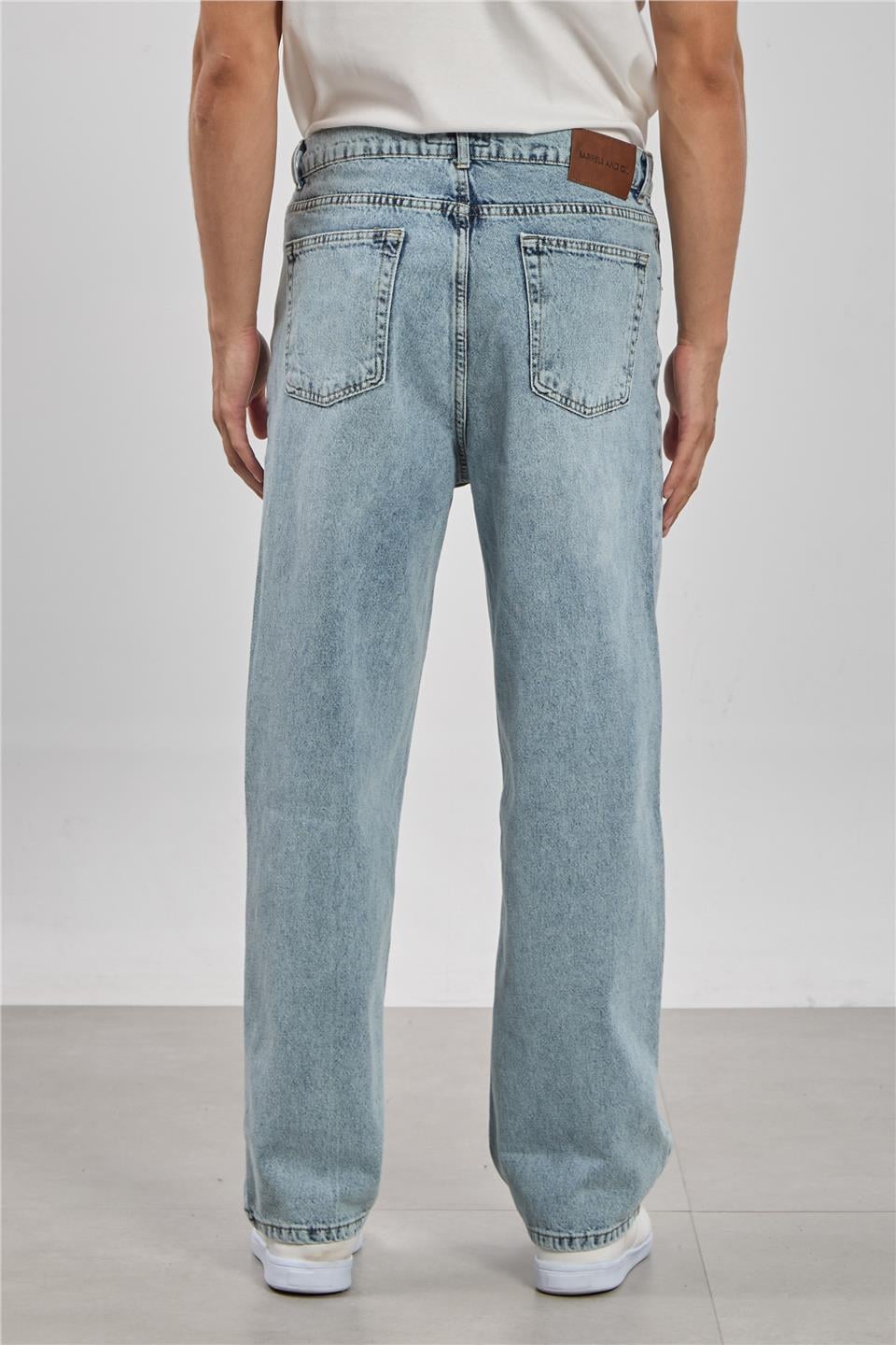 Relaxed fit jean pantolon-1594 Mavi Kar Y.