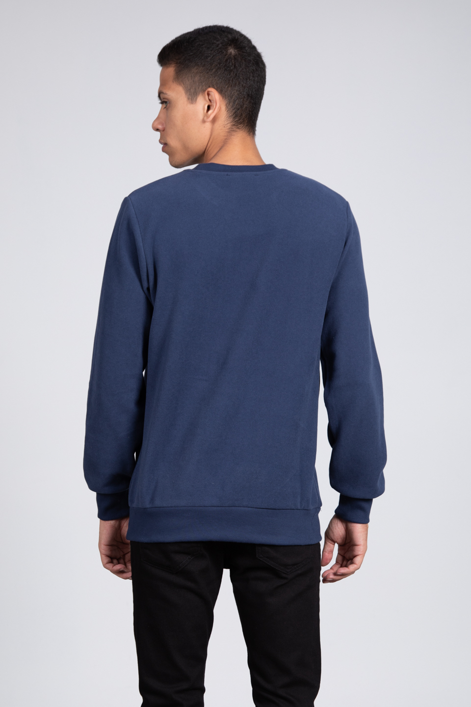 Selanik basıc sweatshirt-5053 İndigo
