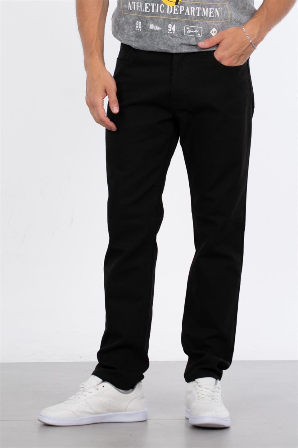 SİLVA Regular fit pantolon-5084 Siyah