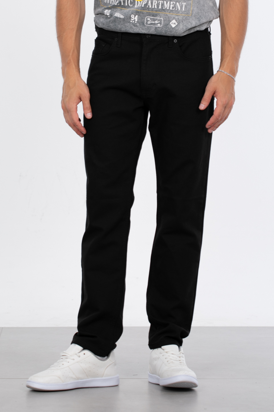 SİLVA Regular fit pantolon-5084 Siyah