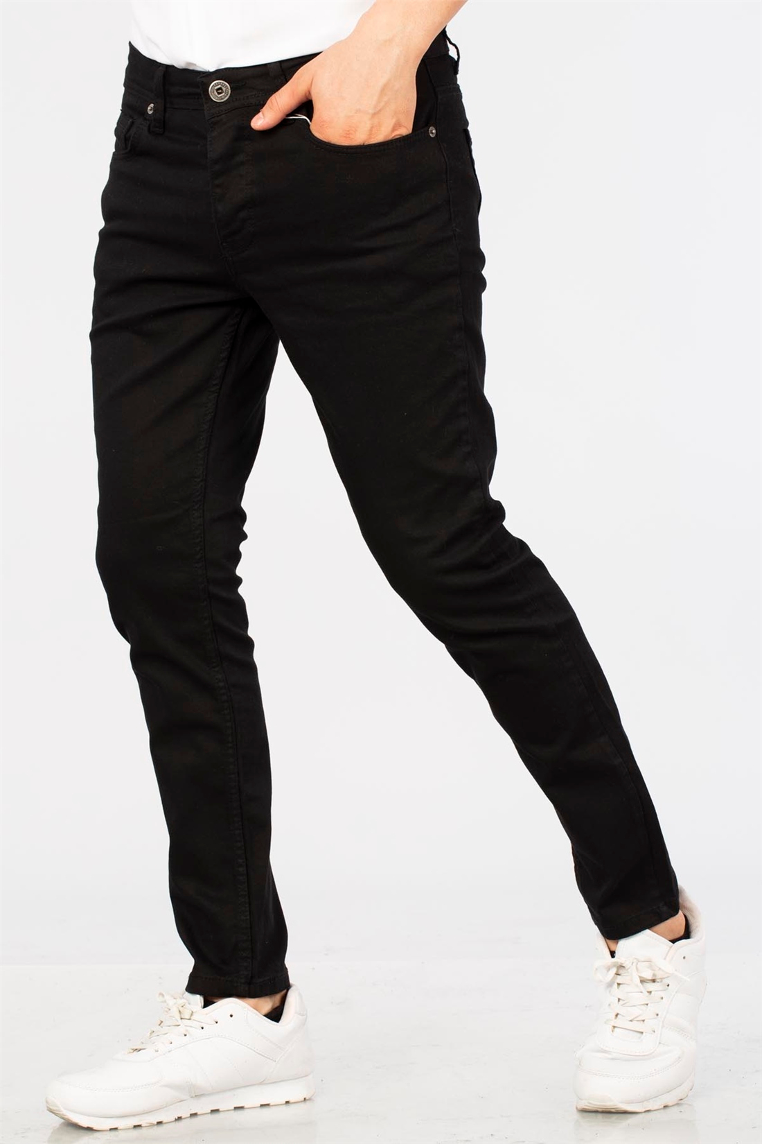 Skinny Jean Pantolon-Siyah