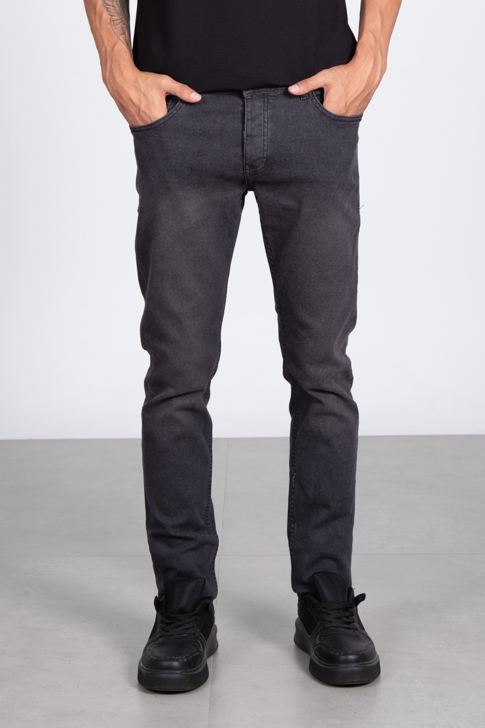 Slim fit jean pantolon-828 A.Gri