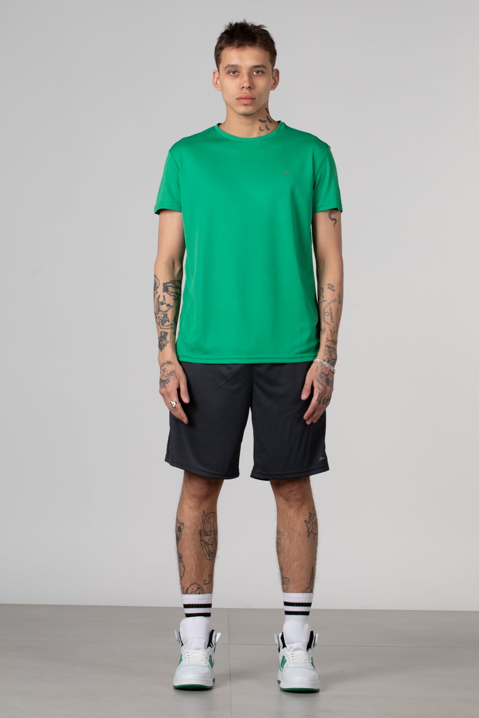 Sporcu t-shirt-FAXONTI Yeşil