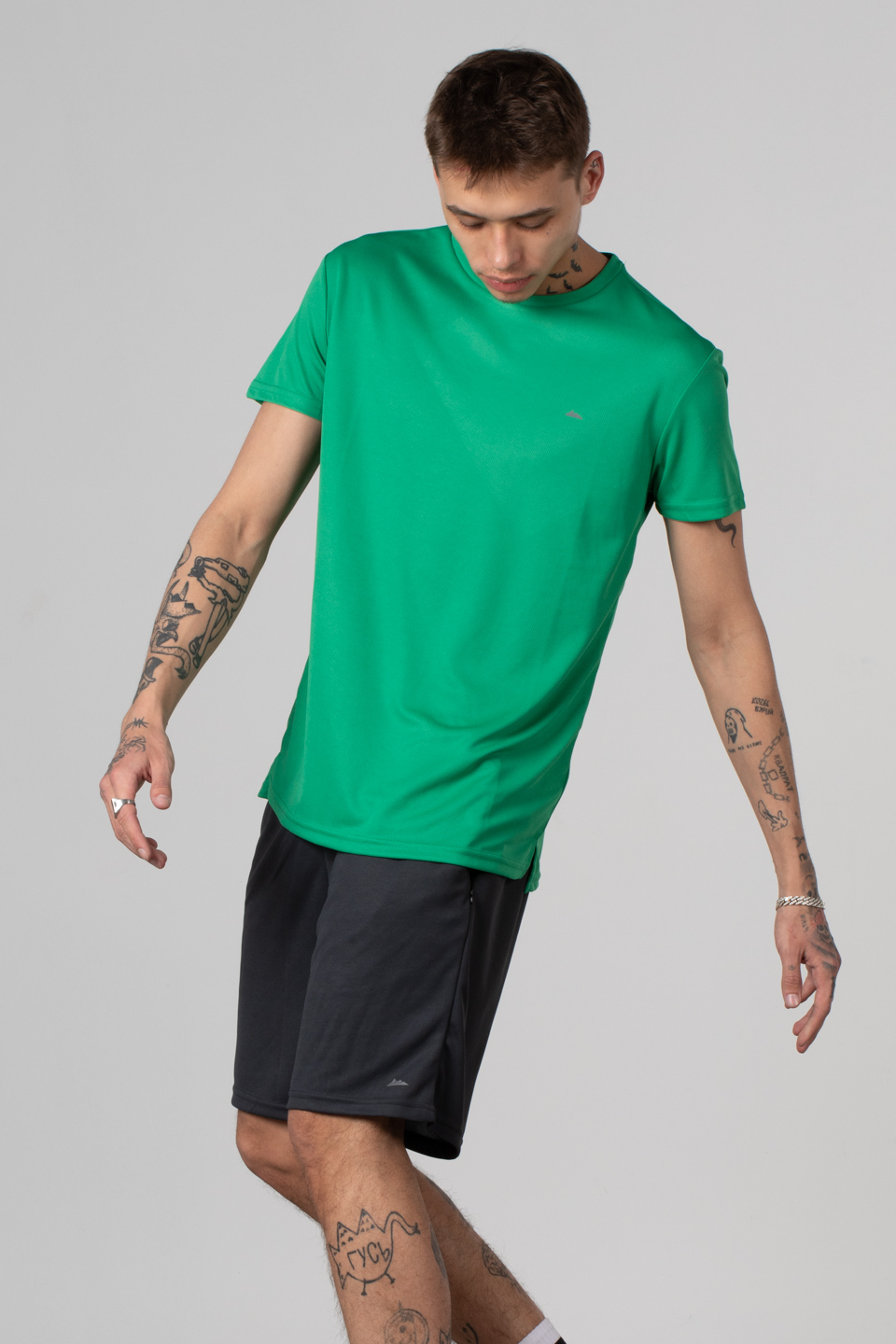 Sporcu t-shirt-FAXONTI Yeşil
