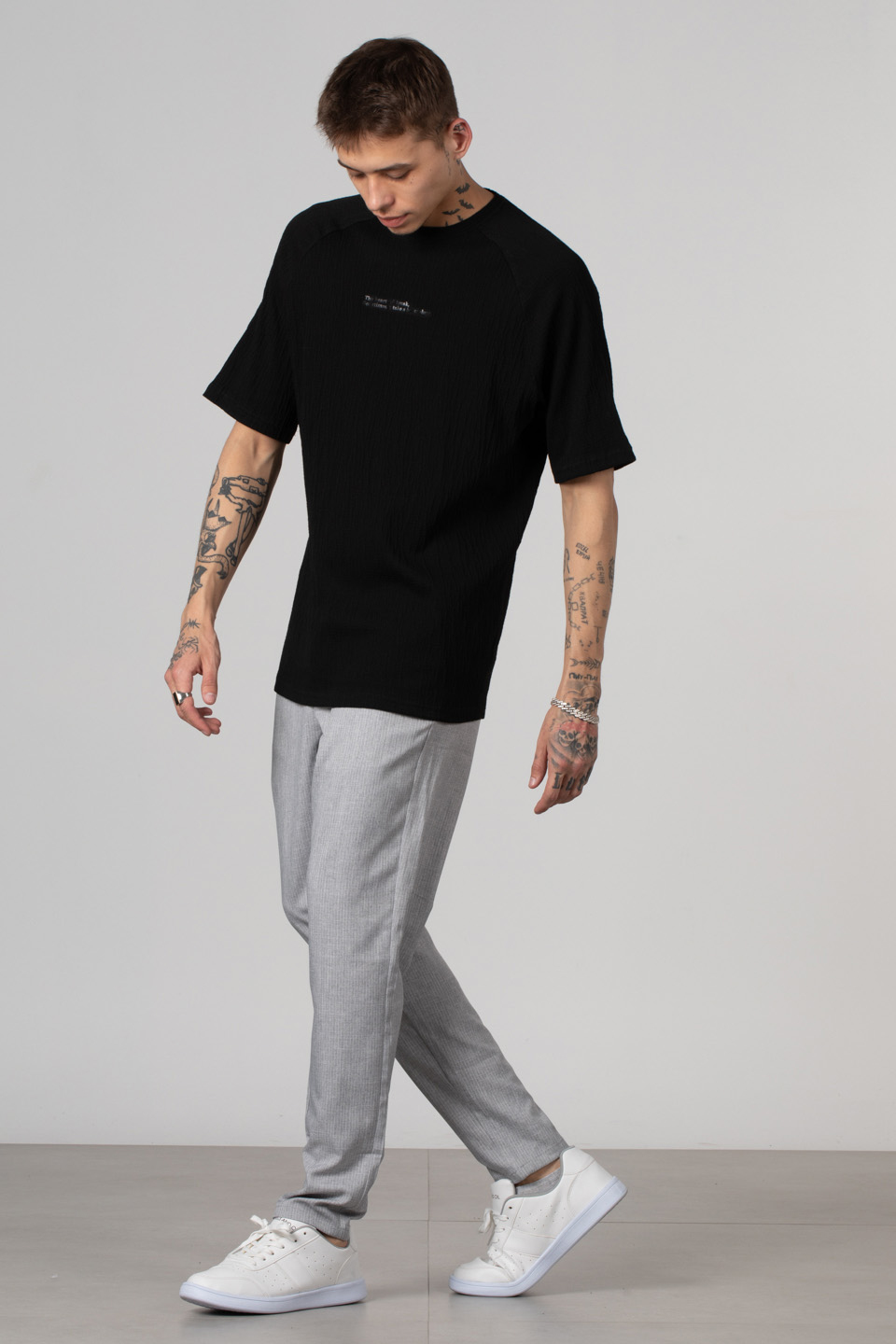 Su yolu jakar t-shirt-230 Siyah
