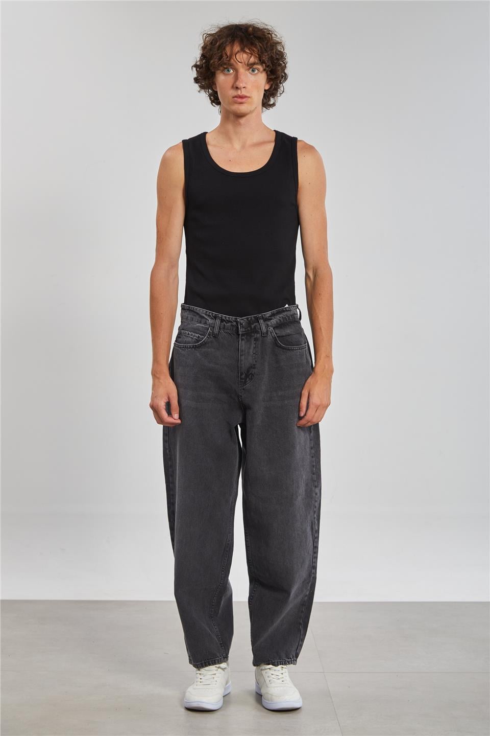 Süper Baggy Pantolon - Antrasit