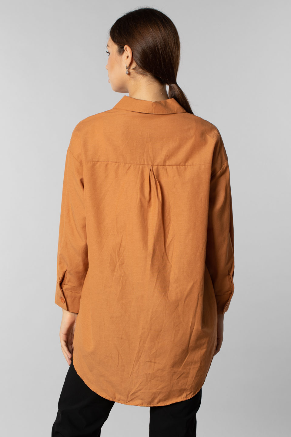 Tek cepli tunik-3006 Safran